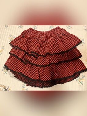 Romwe tiered skirt